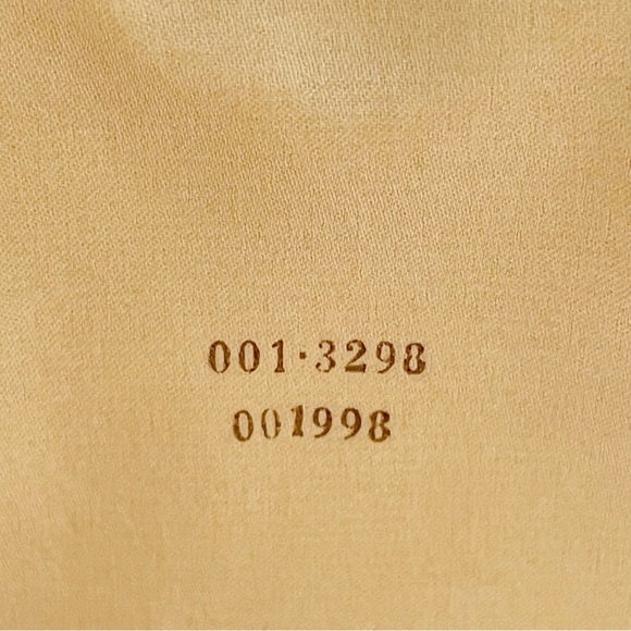 Gucci ivory white nylon vintage metal handle shoulder bag 90s - Picture 12 of 12